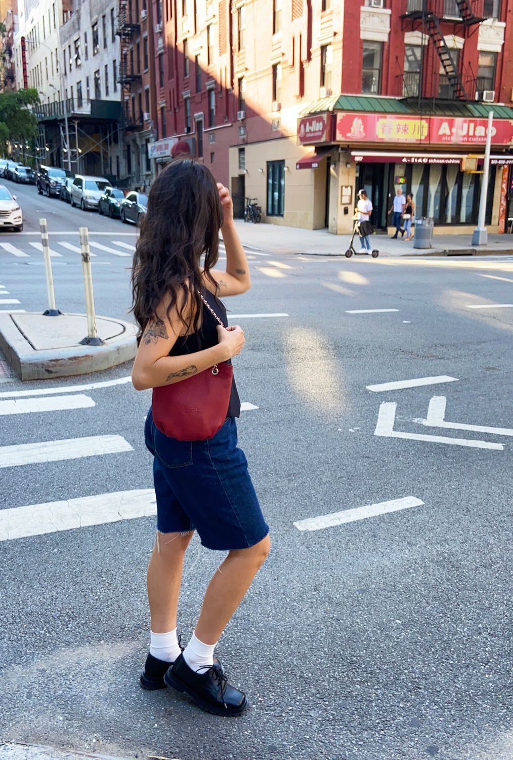 Cartera Mini Bag Duo rojo 