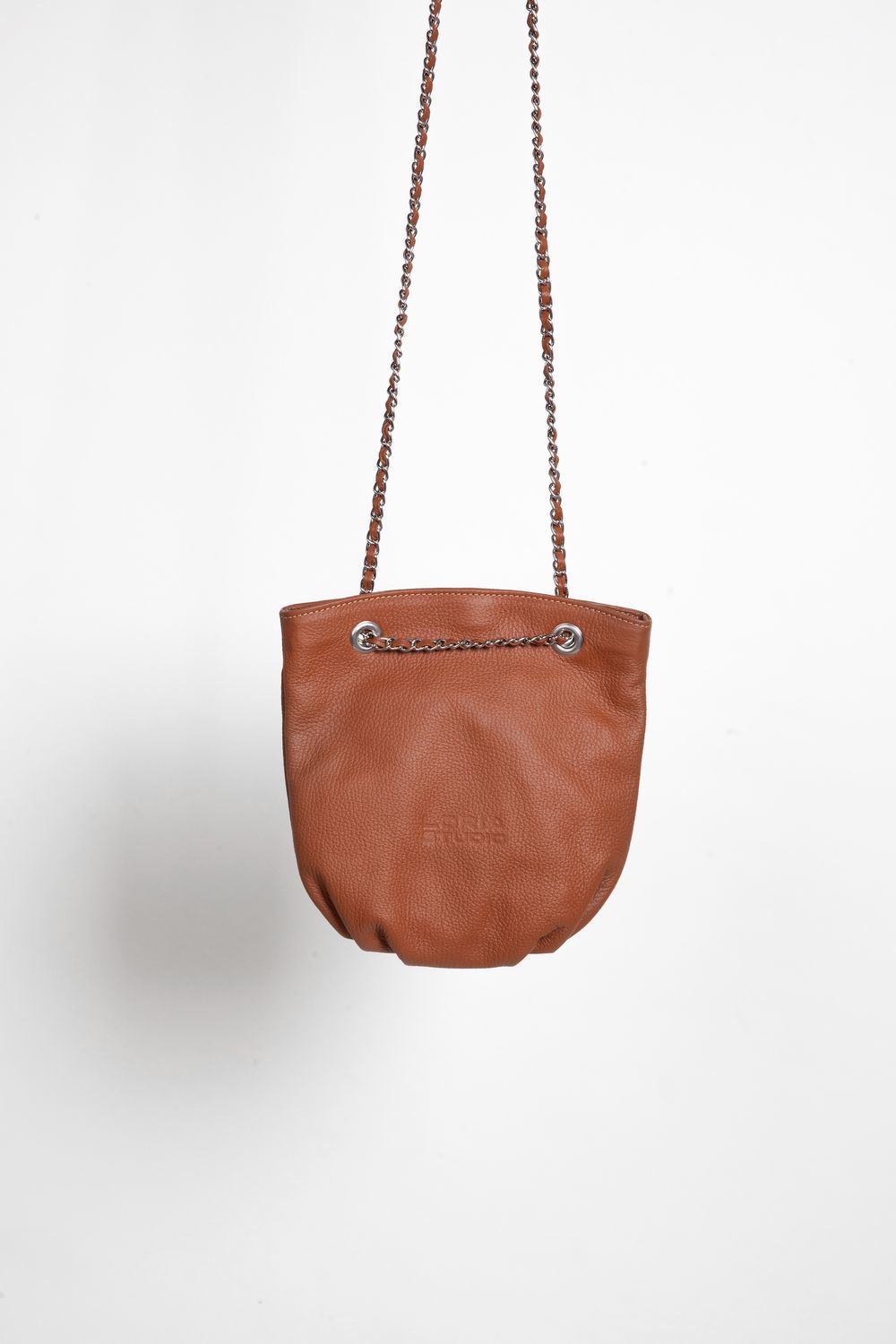 Cartera Mini Bag Duo cognac 